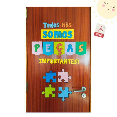 Peças Importantes - Decoração Porta Sala e Atividades (pdf)