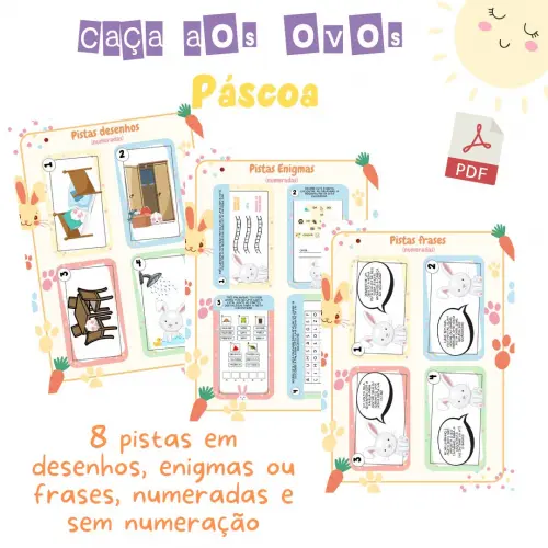 Páscoa - Caça aos Ovos (arquivo Pdf)