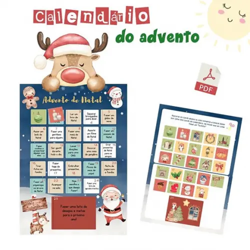Calendário do Advento (PDF)