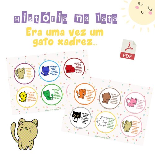 História na lata - Era uma vez um gato xadrez (PDF)