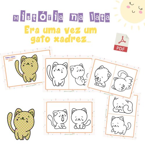 História na lata - Era uma vez um gato xadrez (PDF)