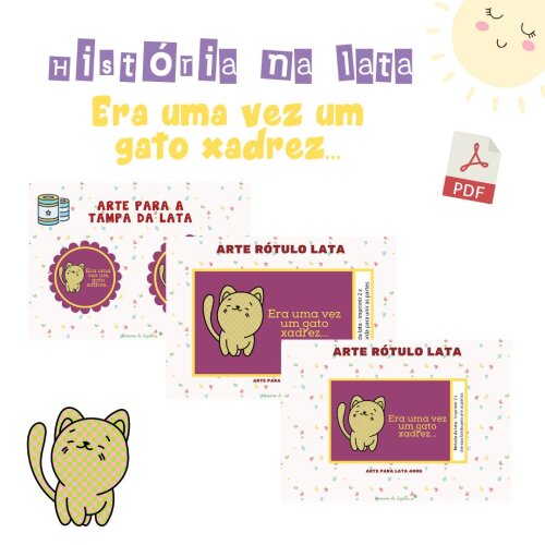 História na lata - Era uma vez um gato xadrez (PDF)