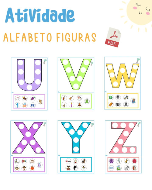 Atividade Alfabeto Figuras (PDF)