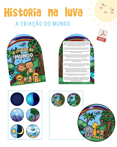História na Luva - A criação do Mundo (PDF)