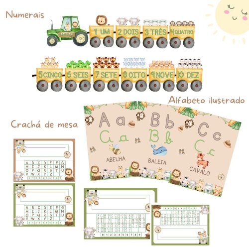Kit Recursos para Sala de Aula - Safári (arquivo PDF)