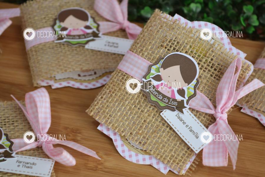 Convite Fazendinha Menina Fazendinha Rosa Xadrez Rosa