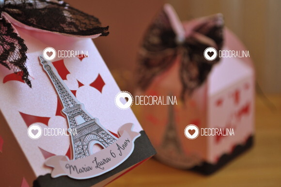 Lembrancinha Paris Luxo Gaiolinha Paris Luxo