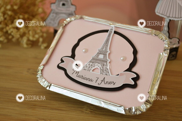 Marmitinha Paris Luxo Lembrancinha