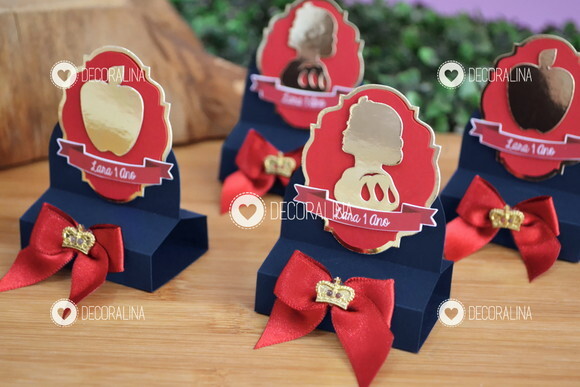 Porta Bis Duplo Branca de Neve Luxo