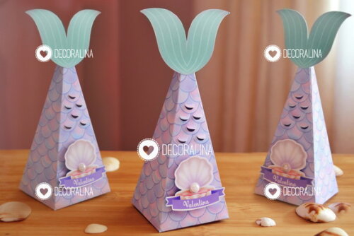 Lembrancinha Sereia Cone Sereia Lembrancinha Ariel