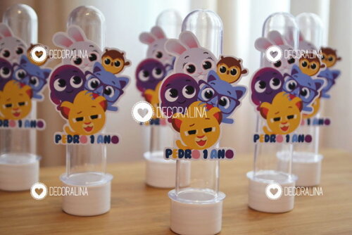 Lembrancinha Bolofofos Tubete Bolofofos Personalizado