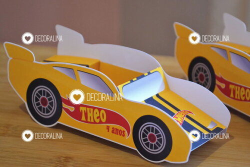 Lembrancinha Hot Whells Carrinho Hot Wheels