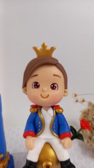 Topo de Bolo Pequeno Príncipe