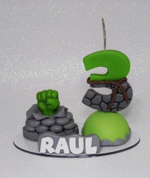 Vela de Biscuit Hulk