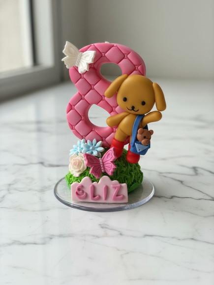 Vela Infantil Cute Fofo Personalizada Nome e Idade