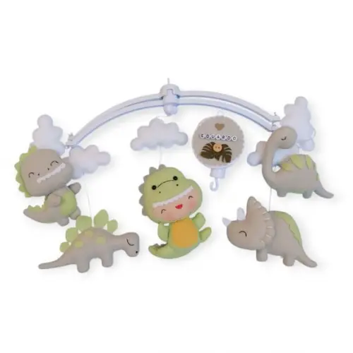 Móbile de Berço Dinossauro - Musical