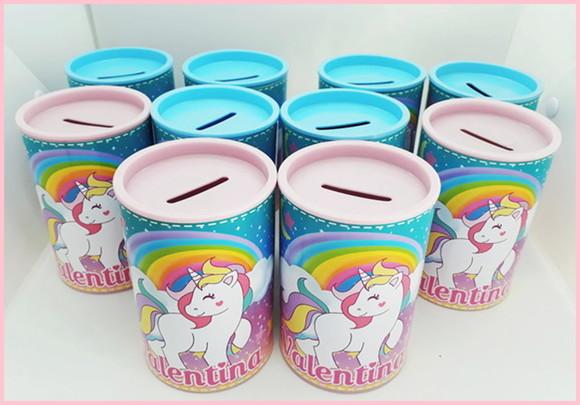 Cofrinho Personalizado Unicórinio
