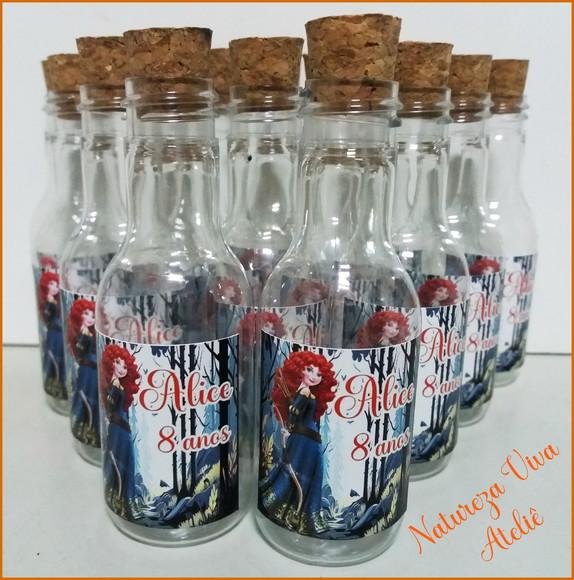 Garrafinha Pet Vazia 50 ml + Adesivo - Todos os Temas