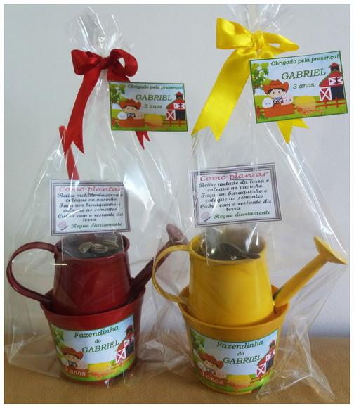 Kit Ecológico com Regador - Fazendinha