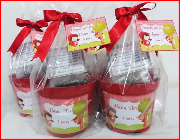 Kit Ecológico Grande -Chapéuzinho Vermelho