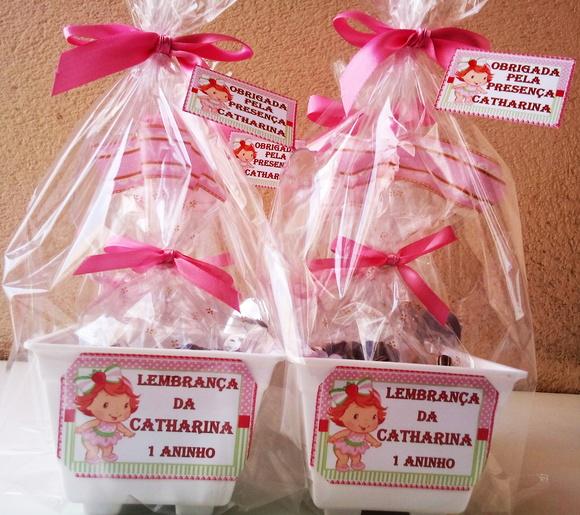 Kit Ecológico Infantil Moranguinho