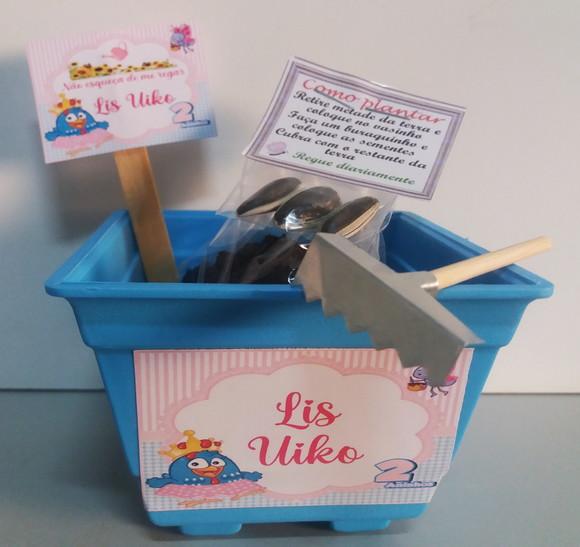 Kit Ecológico Jardineira -galinha Pintadinha