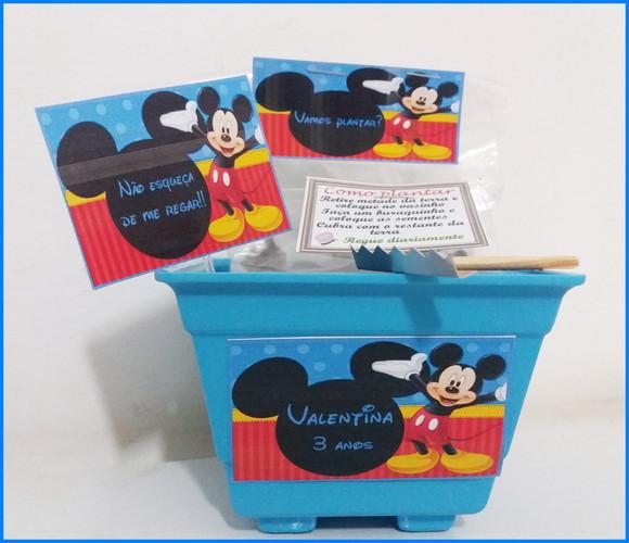 Kit Ecológico Jardineira com Rastelo - Mickey
