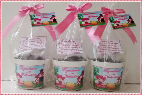 Kit Ecológico Médio Fazendinha Menina