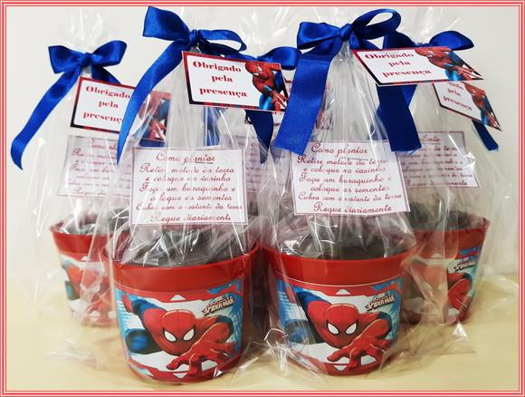 Kit Ecológico Médio Homem Aranha