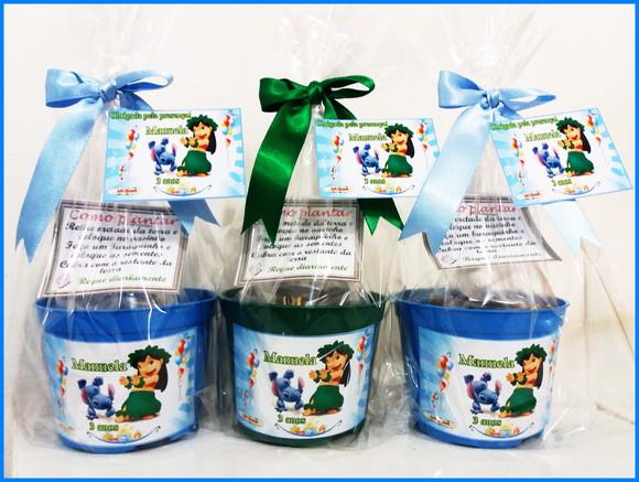 Kit Ecológico Médio Lilo e Stitch