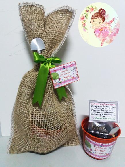 Kit Ecológico Médio na Juta Jardim