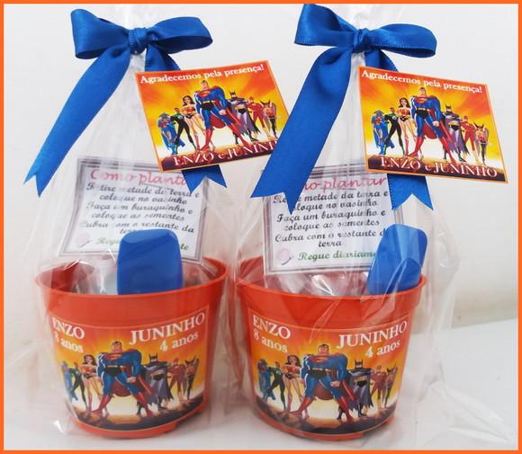 Kit Ecológico Médio Super Heróis
