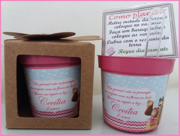 Kits Lembrancinha para Plantar Girassol