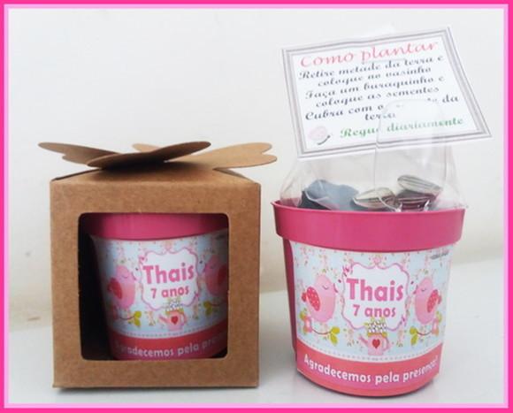 Kits Lembrancinha para Plantar Girassol