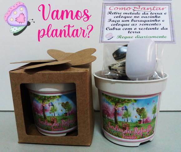 Kits Lembrancinha Plante e Cultive - Jardim