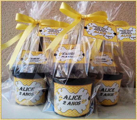 Lembrança Kit Ecológico Médio Abelha