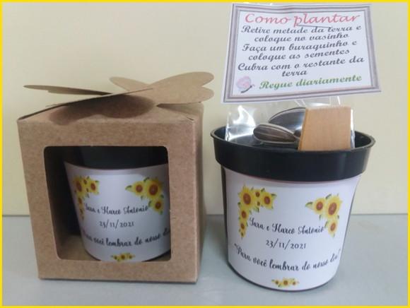 Lembrancinha para Plantar - Casamento
