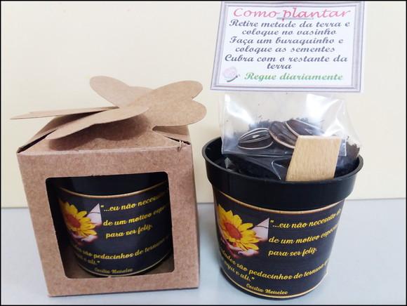 Lembrancinha para Plantar - Girassol