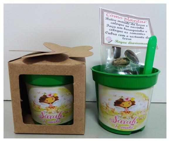 Lembrancinha para Plantar - Jardim Encantado