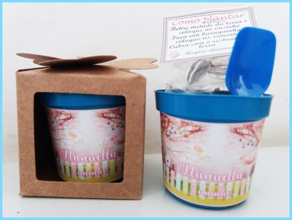 Lembrancinha para Plantar - Jardim Encantado