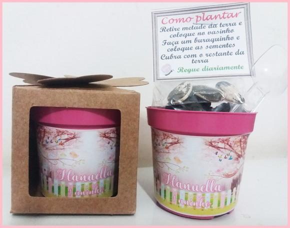 Lembrancinha para Plantar - Jardim Encantado
