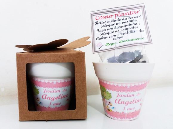 Lembrancinha para Plantar - Jardim Encantado
