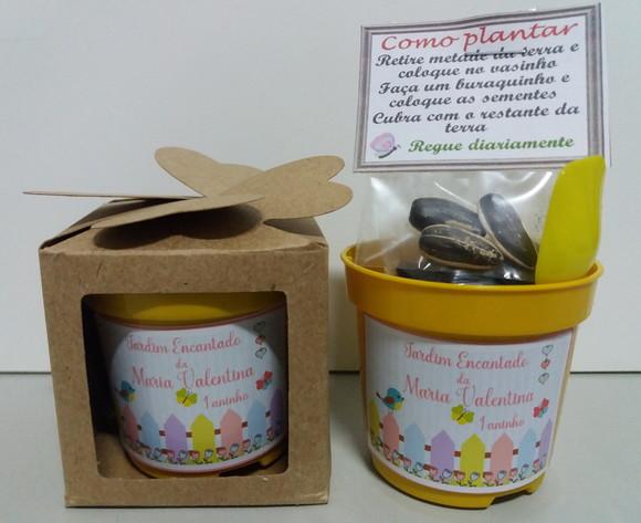 Lembrancinha para Plantar - Kit Plantio