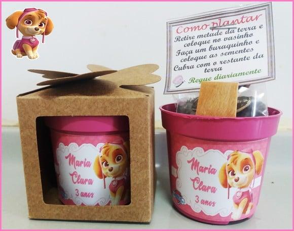 Lembrancinha para Plantar - Skye