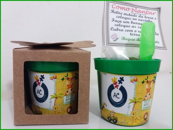Lembrancinha para Plantar - Safari