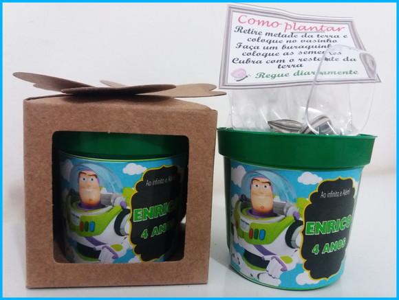 Lembrancinha para Plantar - Toy Story