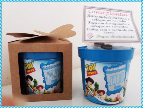 Lembrancinha para Plantar - Toy Story