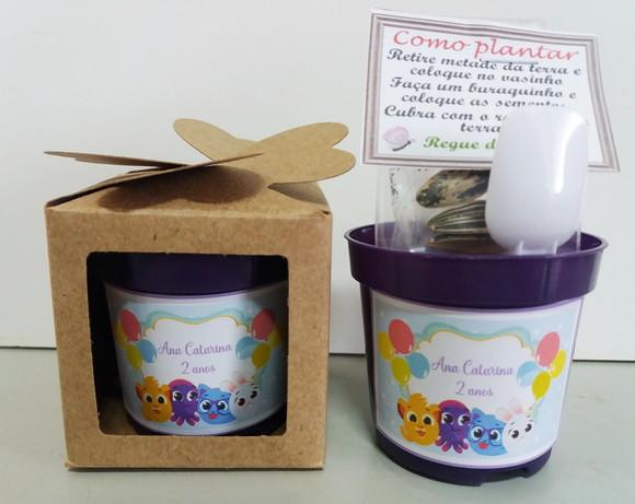 Lembrancinha para Plantar Bolofofos