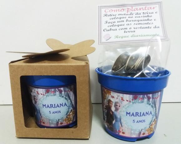 Lembrancinha para Plantar Frozen Ii