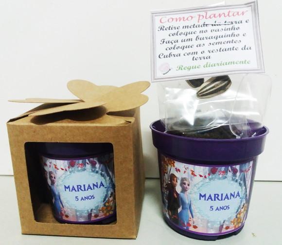 Lembrancinha para Plantar Frozen 2